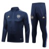 Sudadera De Entrenamiento Trajes Arsenal Quarter Zip 23-24 Azul - Hombre